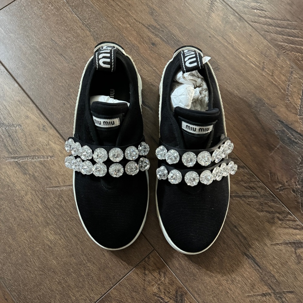 COPY - Miu Miu Black Sneakers